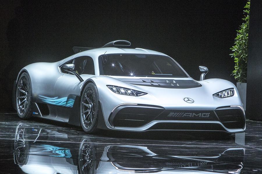 奔驰amg project one超跑亮相 媲美f1赛车