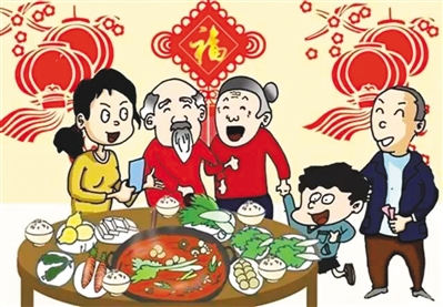 健康饮食 欢度春节-济源网|济源社区-济源日报