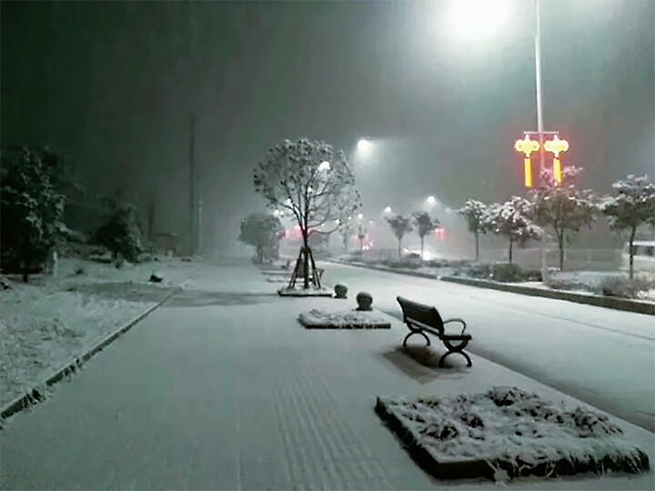 最美不是下雪天 而是雪后的济源