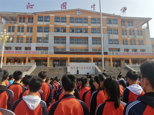 沁园中学开展防灾减灾宣传教育周活动 济源网